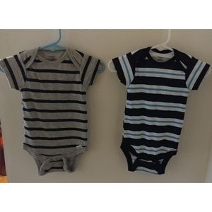 Gerber Striped Onesies